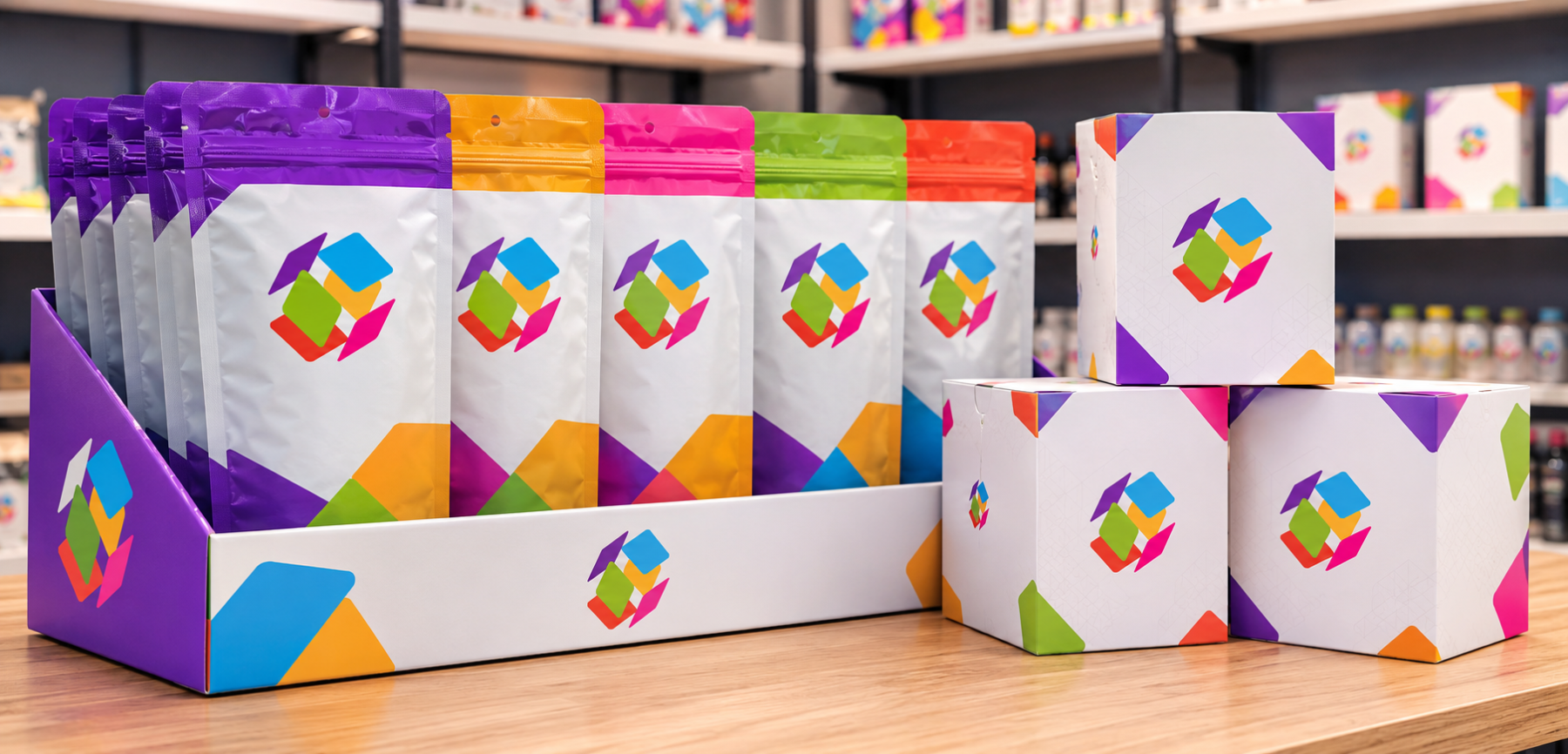 Retail Display Boxes Extend Brand Visibility